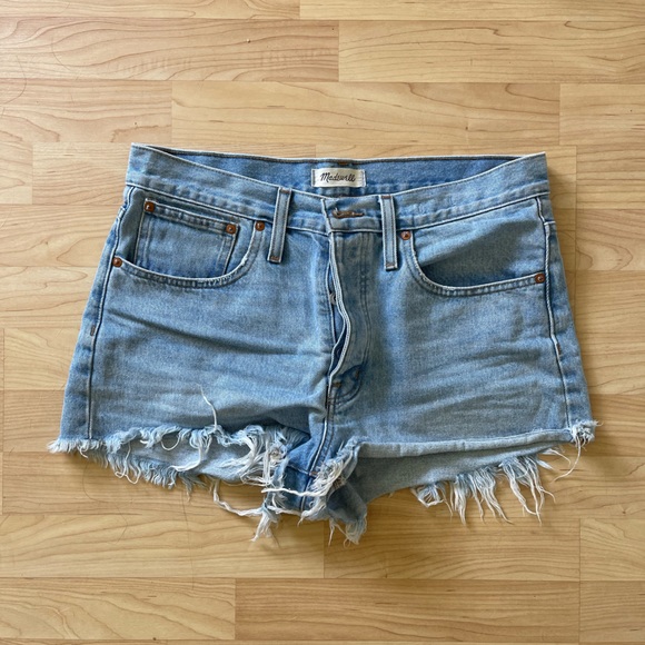 madewell relaxed denim shorts size 28 - Picture 2 of 3
